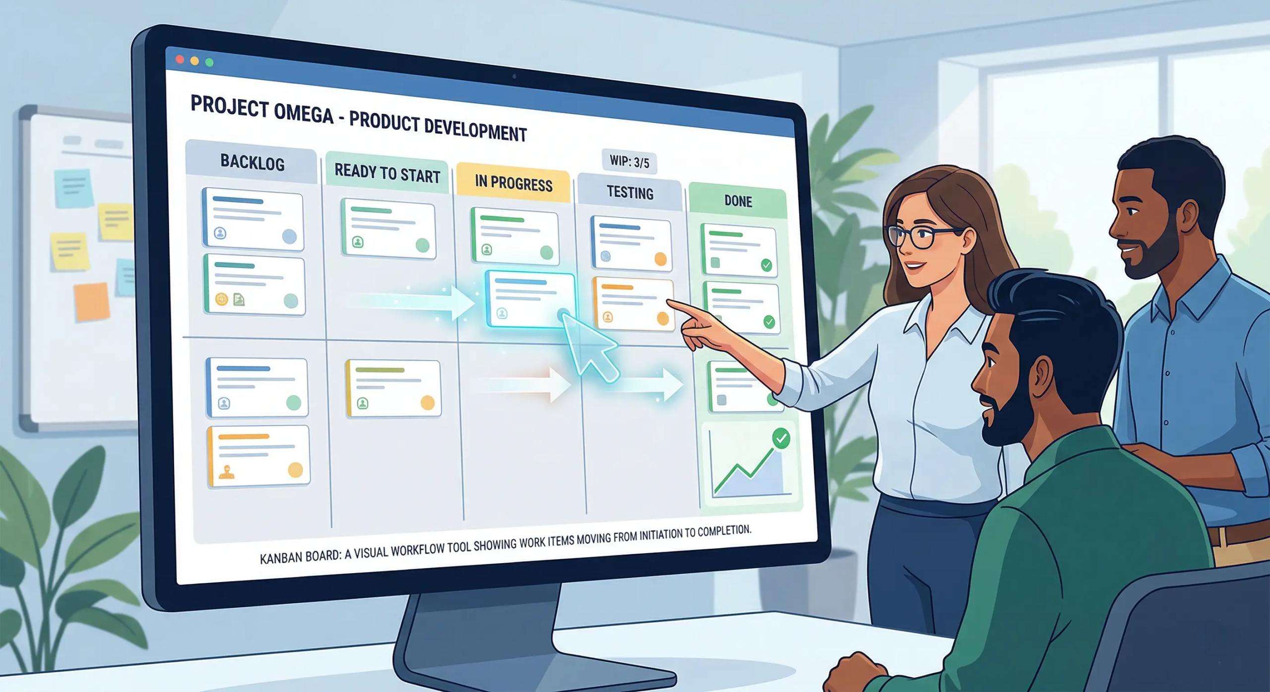 A-visual-workflow-tool-that-displays-work-items-as-cards-moving-across-columns-—-typically-To-Do-In-Progress-and-Done-scaled